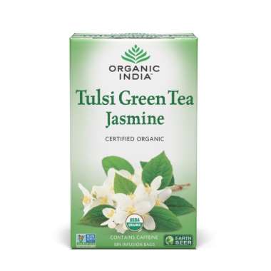 ORGANIC INDIA TULSI GREEN TEA JASMINE