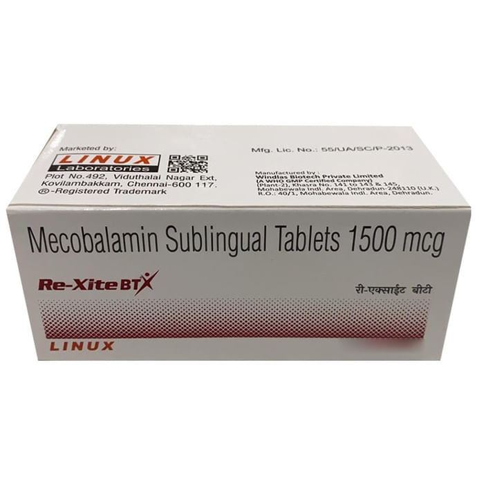 Re-Xite BT Sublingual tablet