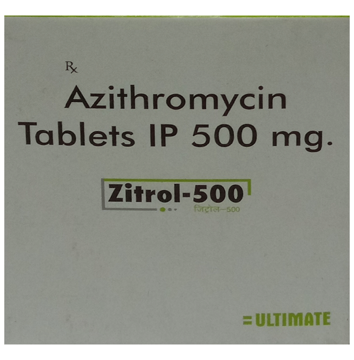 Zitrol 500 Tablet