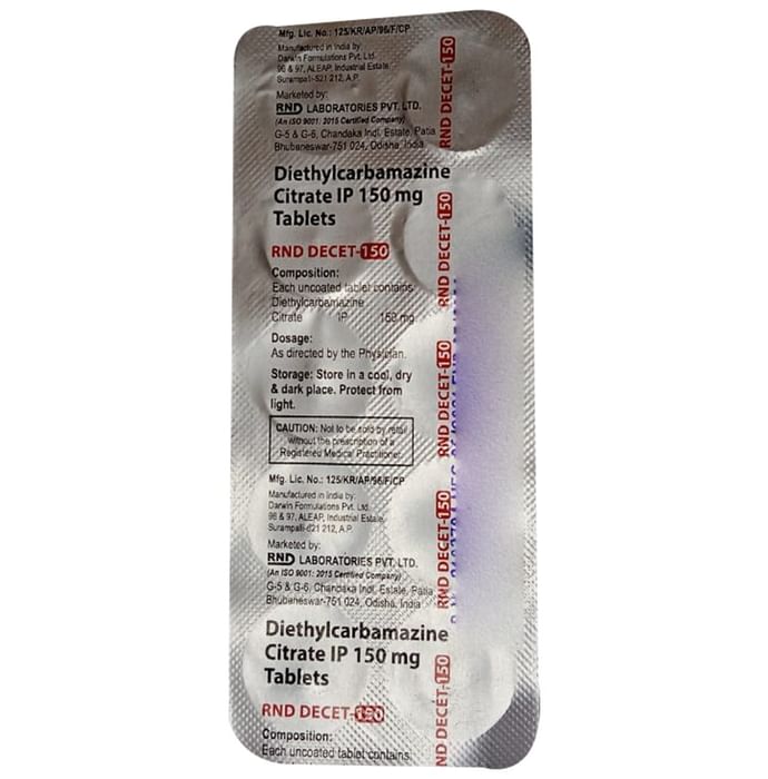 RND Decet 150 Tablet