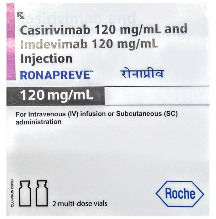 Ronapreve 120mg Injection Combi Pack