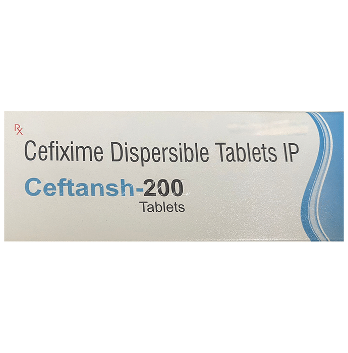 Ceftansh 200 Tablet DT