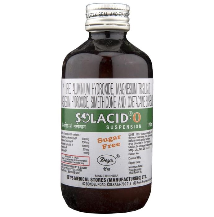 Solacid-O Suspension Sugar Free