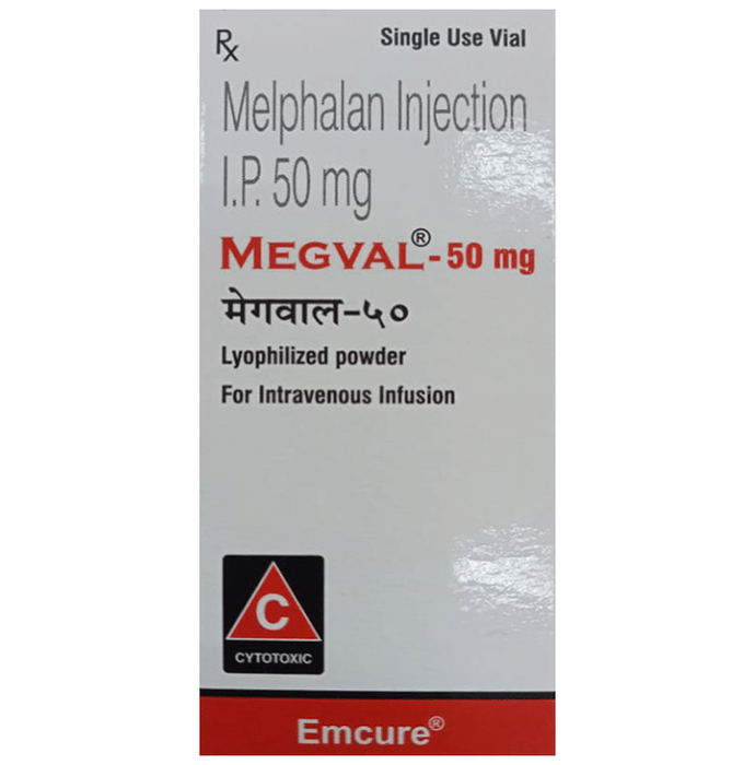 Megval 50mg Injection