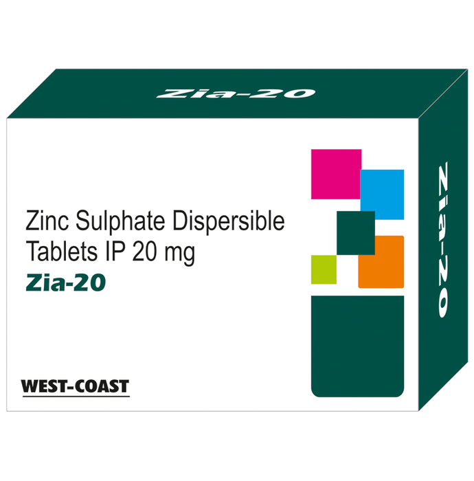 Zia 20 Tablet DT