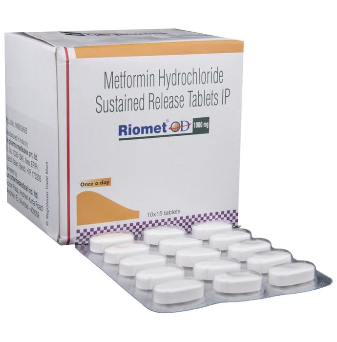 Riomet OD 1000mg Tablet SR