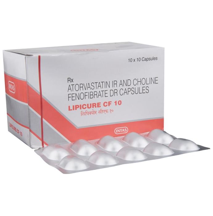 Lipicure CF 10 Capsule IR