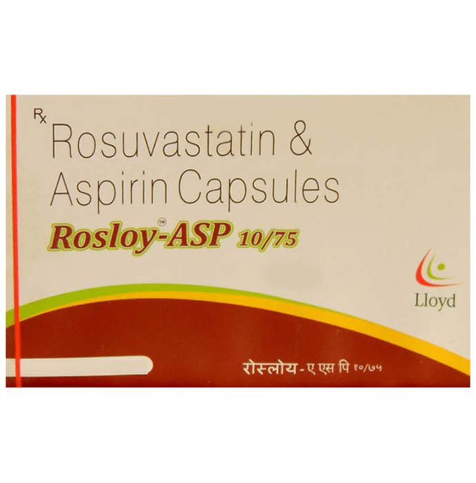 Rosloy Asp 10mg/75mg Capsule