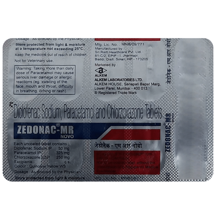 Zedonac-MR Novo Tablet