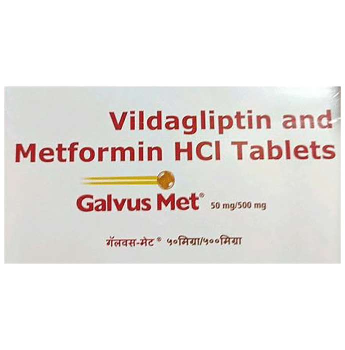 Galvus Met 50mg/500mg Tablet
