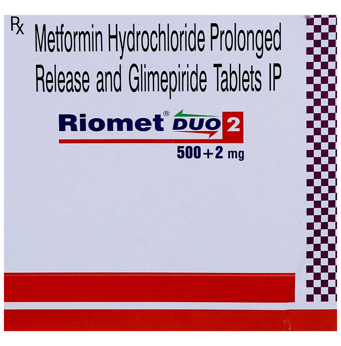 Riomet Duo 2 Tablet PR