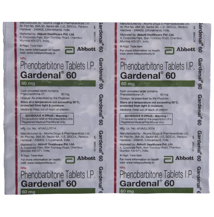 Gardenal 60 Tablet