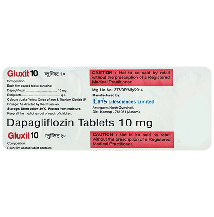 Gluxit 10mg Tablet