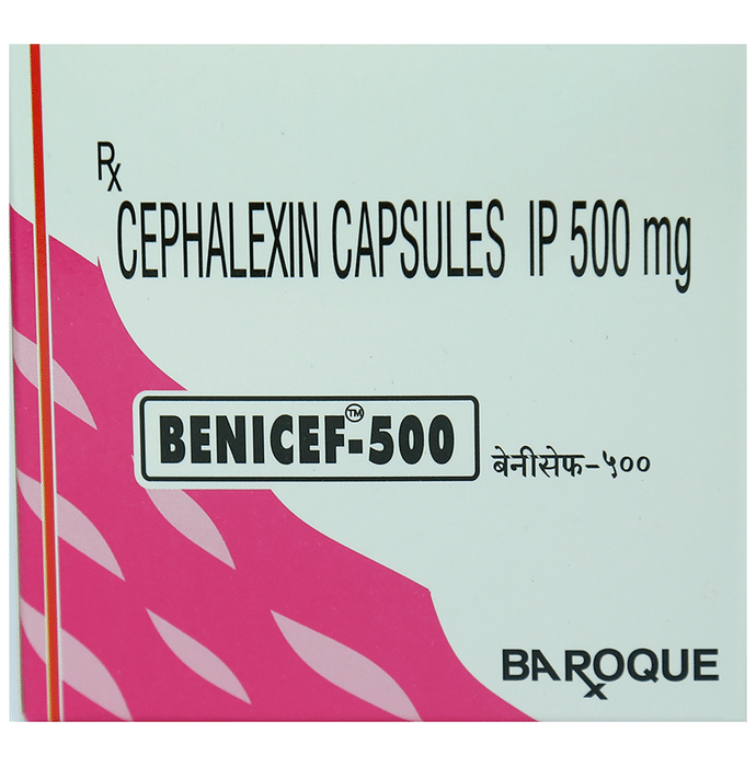 Benicef 500mg Capsule