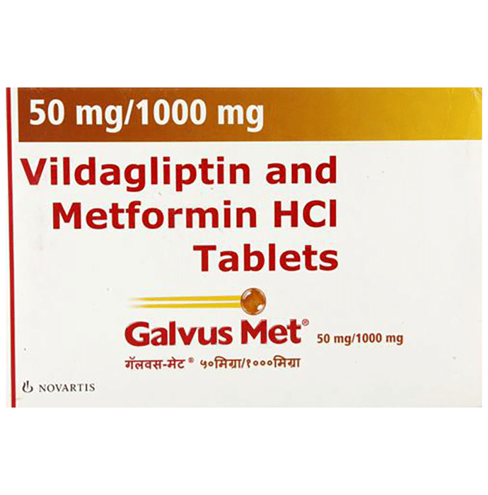 Galvus Met 50mg/1000mg Tablet
