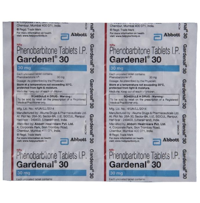 Gardenal 30 Tablet
