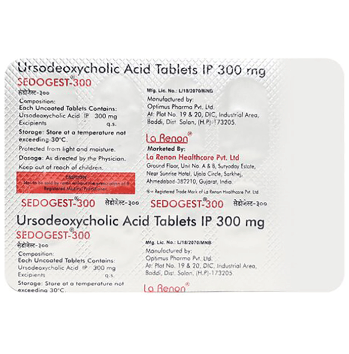Sedogest 300mg Tablet