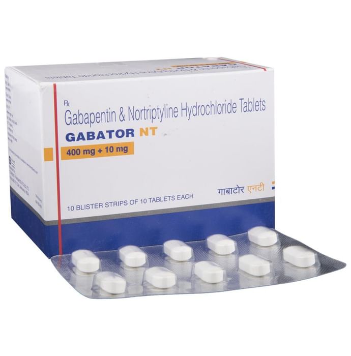Gabator NT 400mg/10mg Tablet