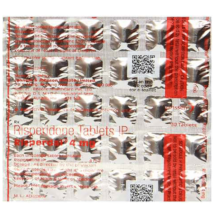 Risperdal 4mg Tablet