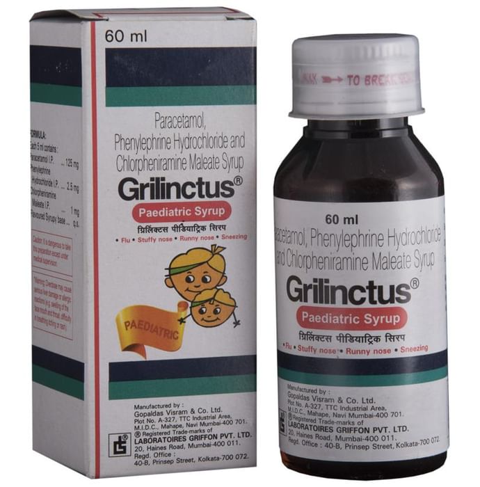 Grilinctus Paediatric Syrup