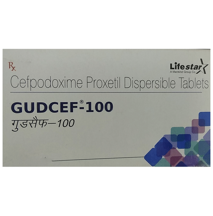Gudcef 100mg Tablet DT