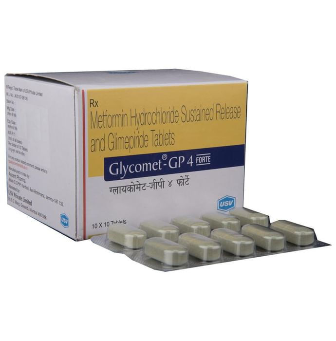 Glycomet-GP 4 Forte Tablet PR