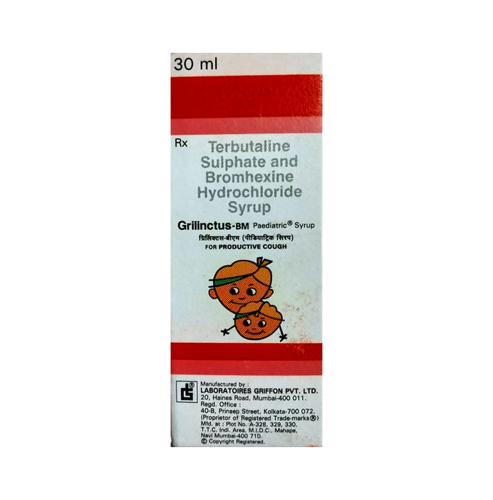 Grilinctus-BM Paediatric Syrup