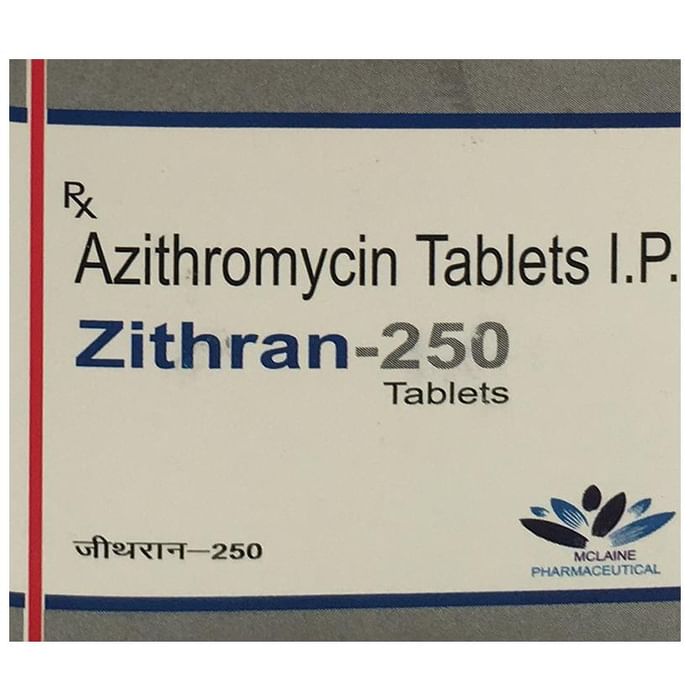 Zithran 250 Tablet
