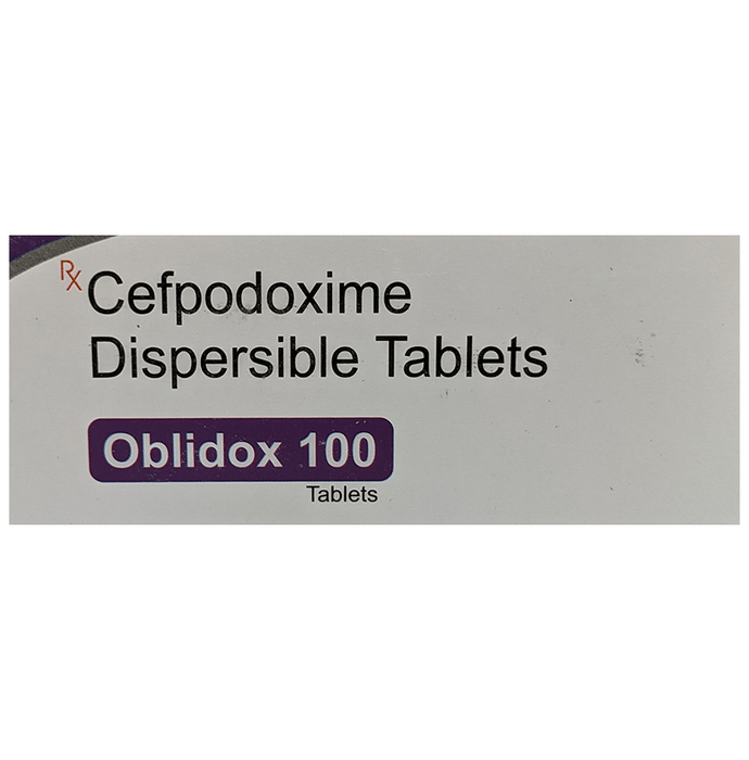 Oblidox 100 Tablet DT