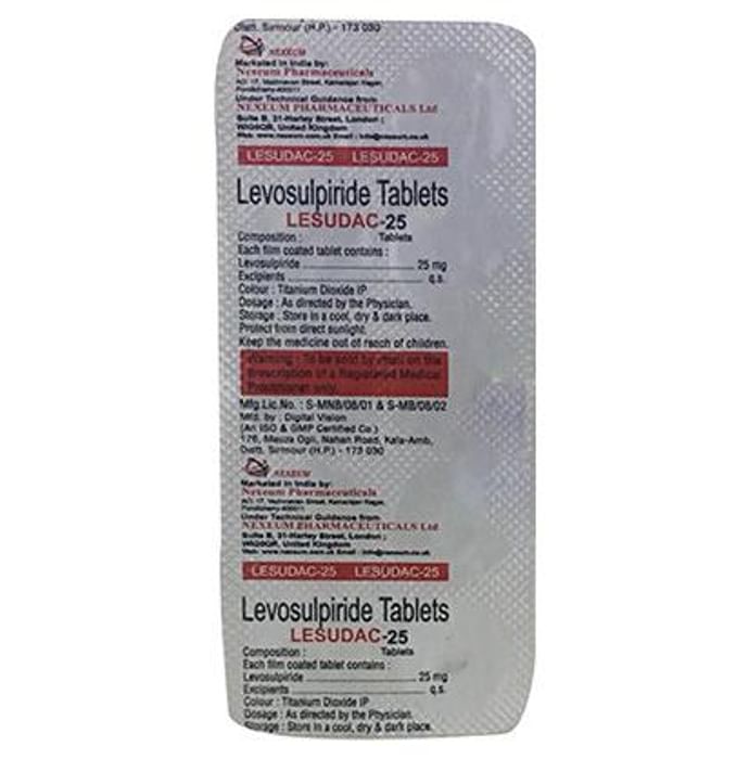 Lesudac 25 Tablet