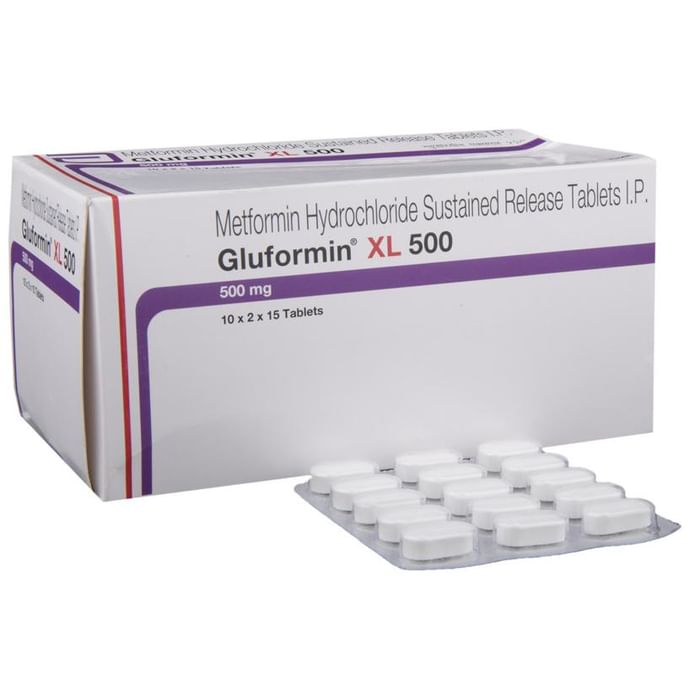 Gluformin XL 500 Tablet