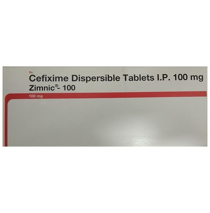 Zimnic 100mg Tablet DT