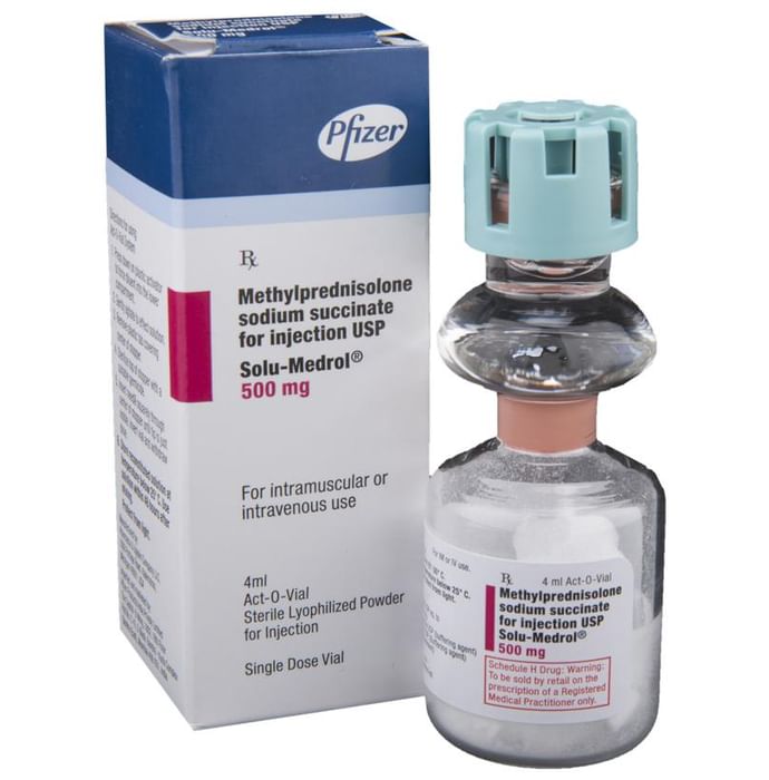 Solu-Medrol 500mg Injection