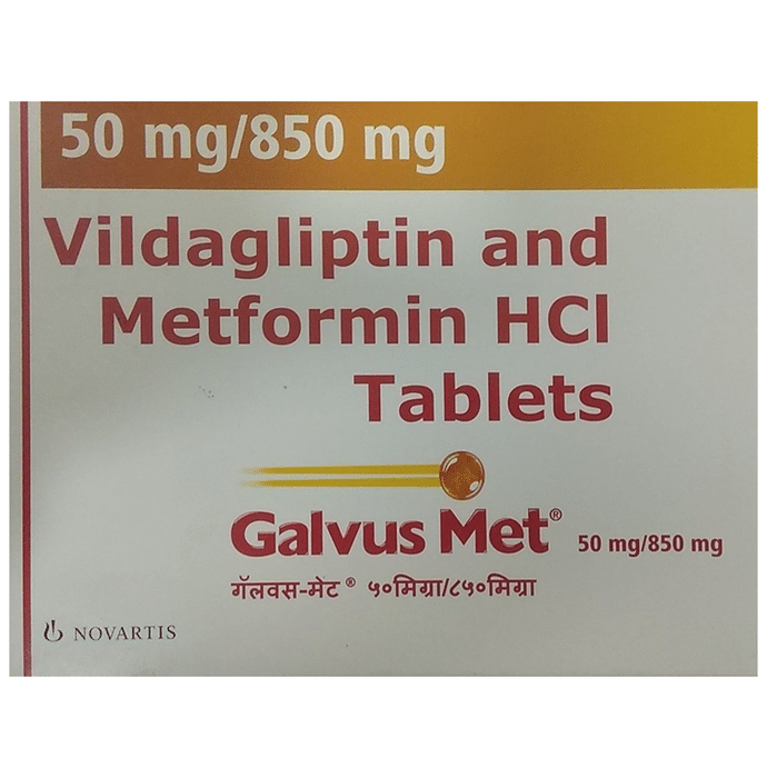 Galvus Met 50mg/850mg Tablet