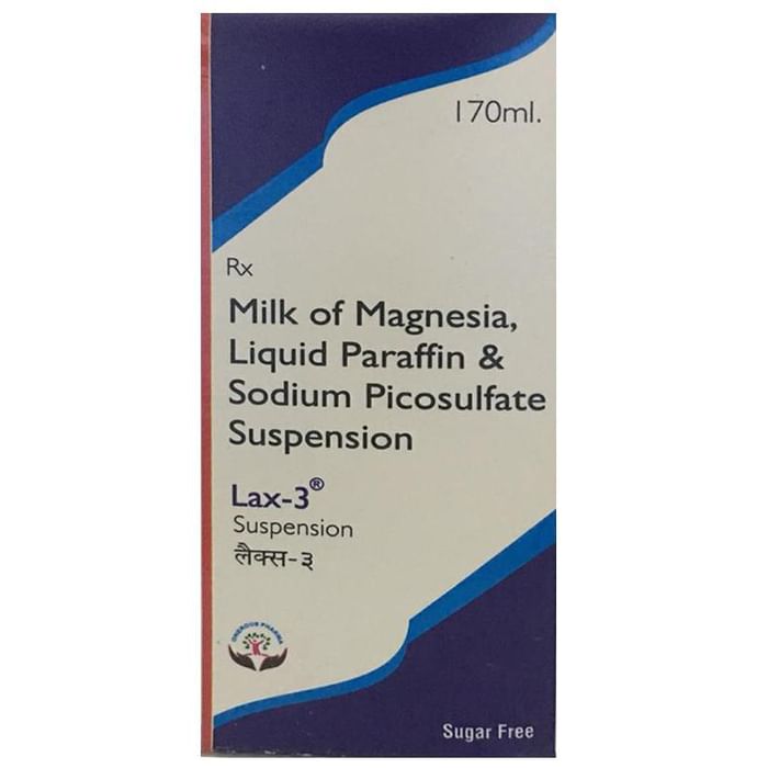 Lax 3 Oral Suspension Sugar Free