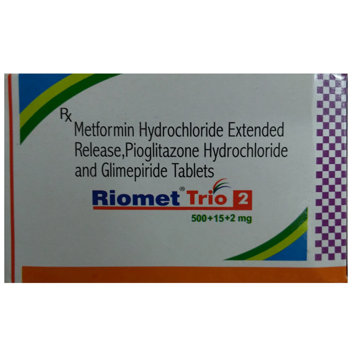 Riomet Trio 2 Tablet ER
