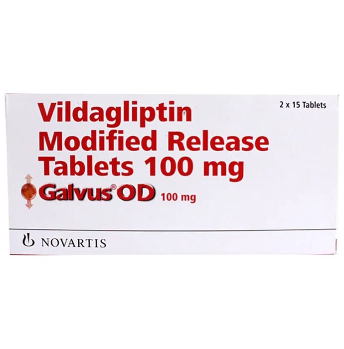Galvus OD 100mg Tablet MR