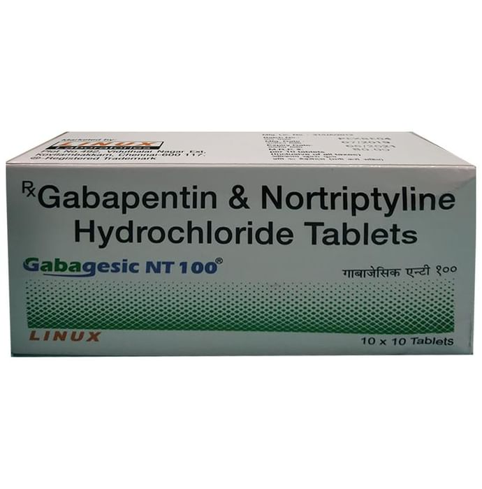 Gabagesic NT 100 Tablet