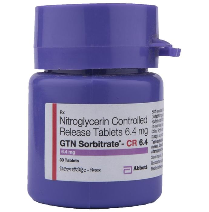 GTN Sorbitrate -CR 6.4 Tablet