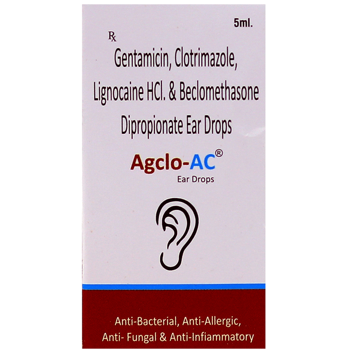 Agclo-AC Ear Drop