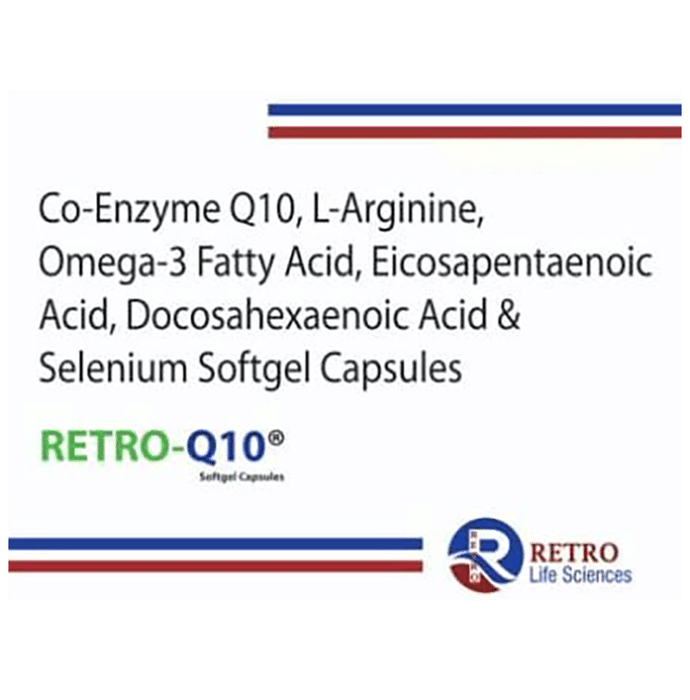 Retro-Q10 Softgel Capsule
