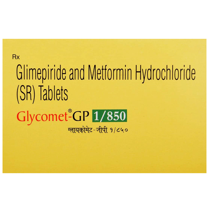 Glycomet-GP 1/850 Tablet SR