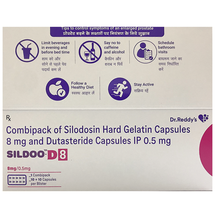 Sildoo-D8 Capsule Combipack