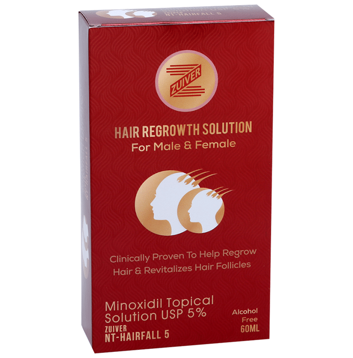 Zuiver Hair Regrowth Solution Alcohol Free