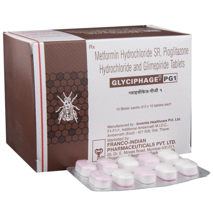 Glyciphage-PG 1 Tablet SR