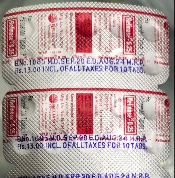 Relinase 0.25mg Tablet