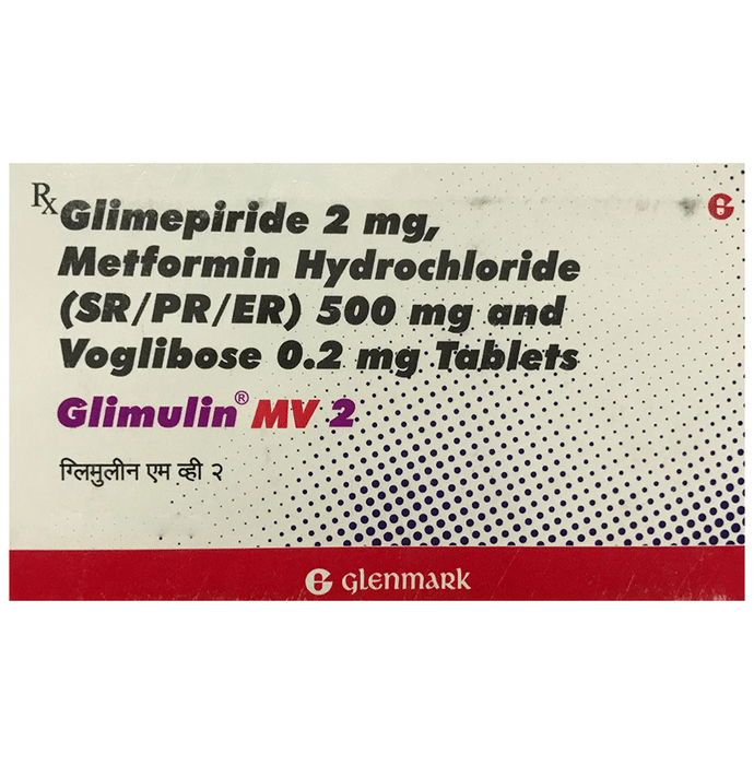 Glimulin MV 2 Tablet SR