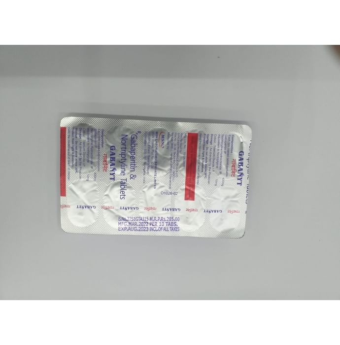 Gabanyt 400mg/10mg Tablet