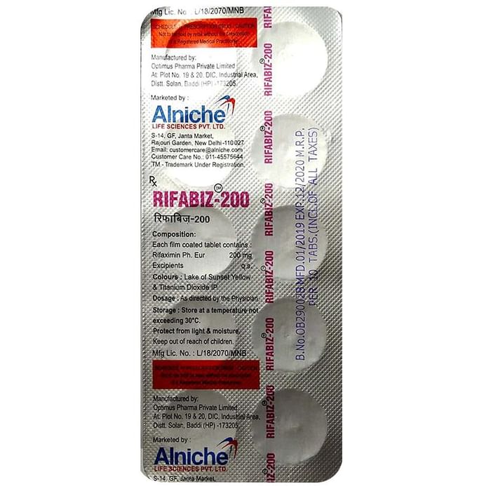 Rifabiz 200 Tablet