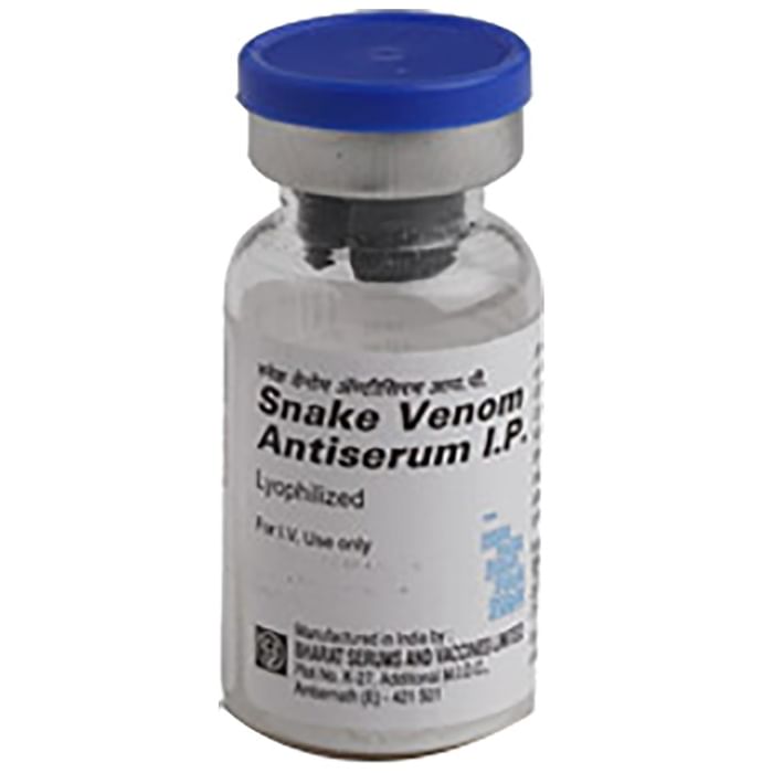 Snake Venom Antiserum Injection